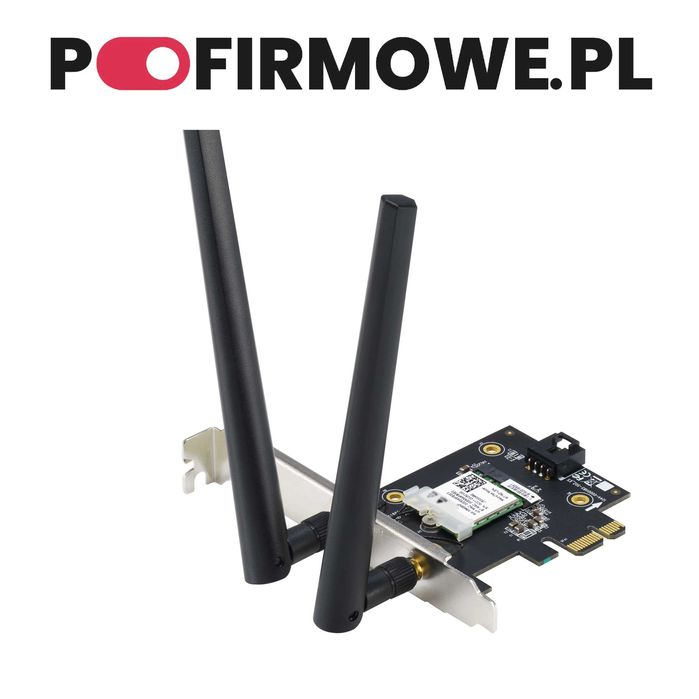 Nowa Karta sieciowa WiFi wewnętrzna Asus PCE-AX1800 Faktura23%