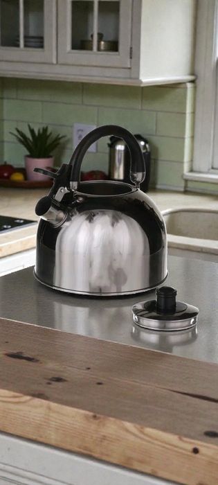 Нові та якісні зі свистком Чайники від A Plus  3,5 літра для всіх плит