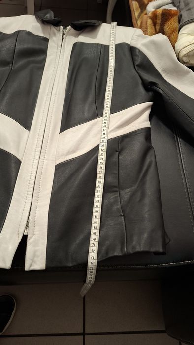 kurtka skórzana L,XL stan bardzo dobry wymiary na zdjęciach