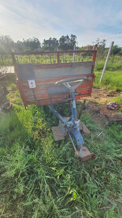Reboque de motocultivador