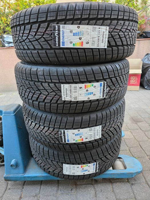 GOODYEAR ultragrip performance+ SUV 225/55r18 komplet nowe opony zimowe