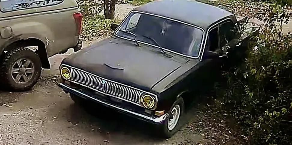 Газ 24 Чёрная Волга