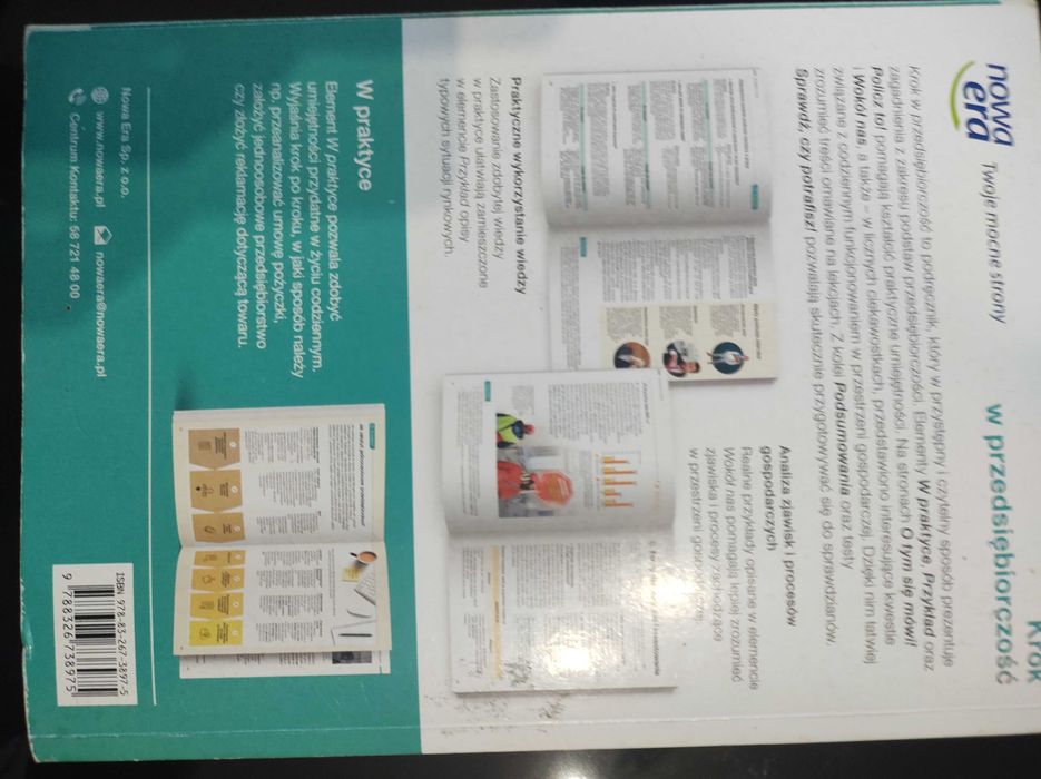 Krok w przedsiębiorczość (nowe wydanie) Nowa Era