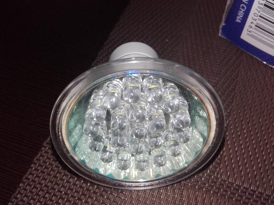 Żarówka LED warm white, GU10, 1W, 230V