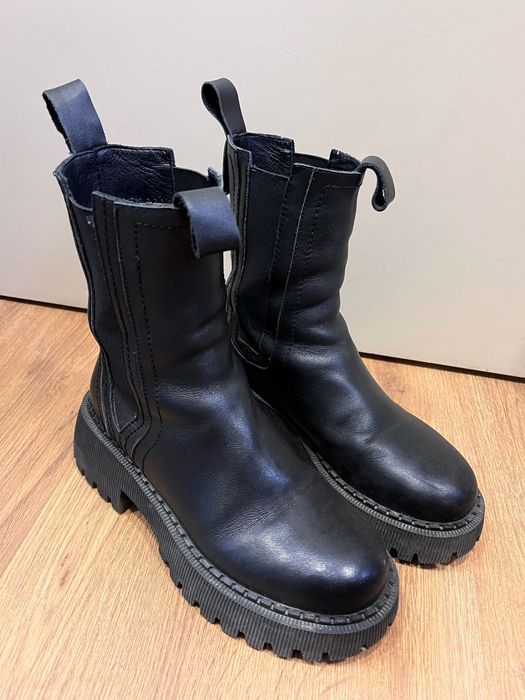 Сапоги, ботинки натуральная кожа