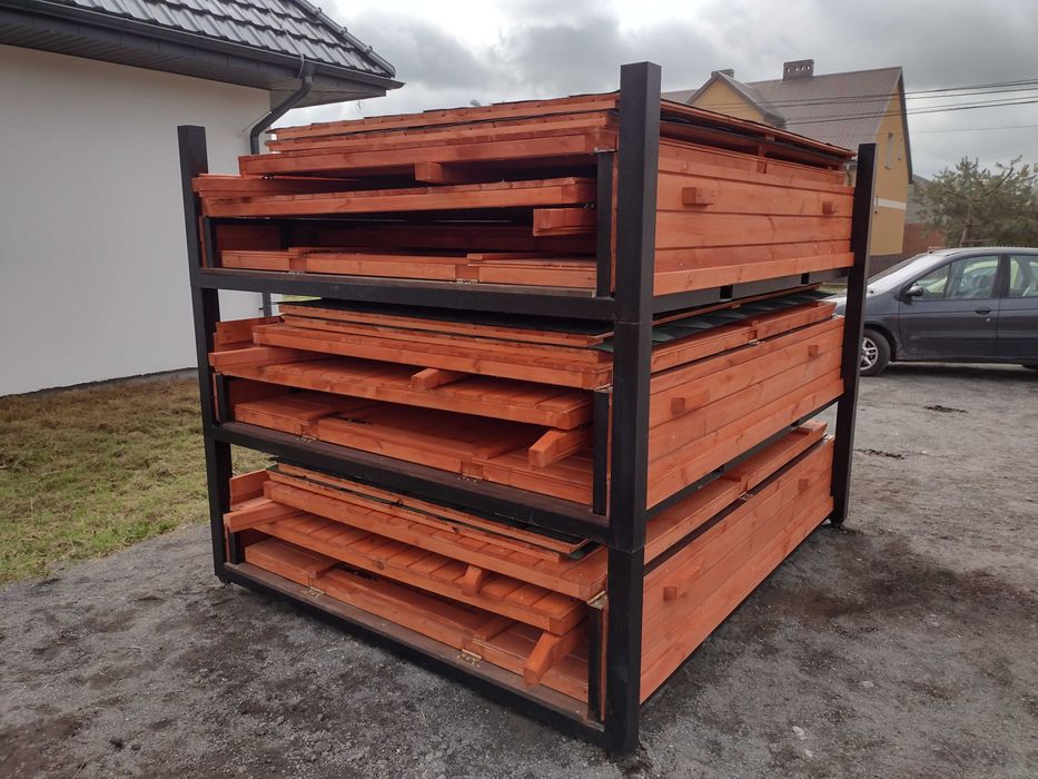 domek handlowy kiosk stragan stalowa rama