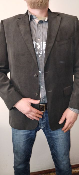 Młodzieżowa marynarka szara