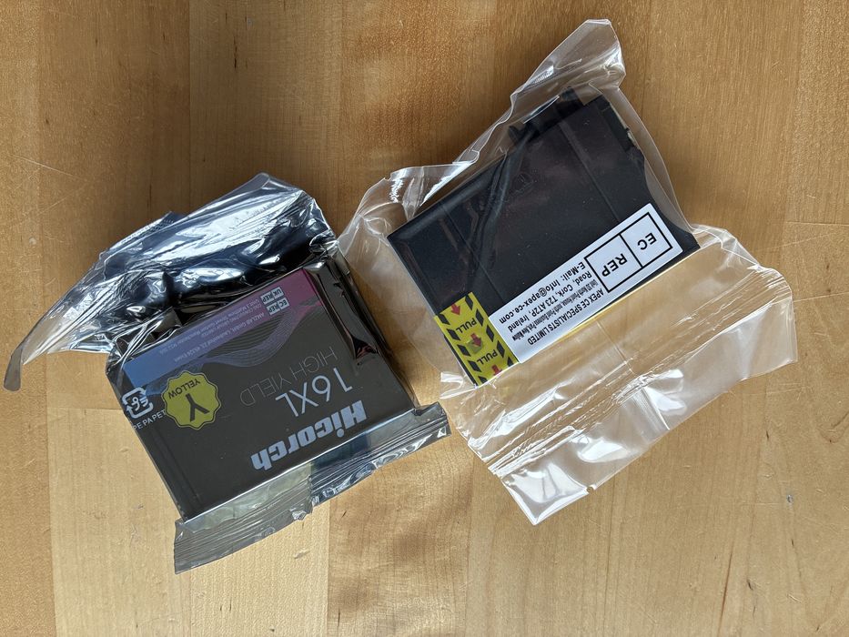 Cartuchos Epson 16 XL (5x Black + 2x Magenta + 2x Yellow)