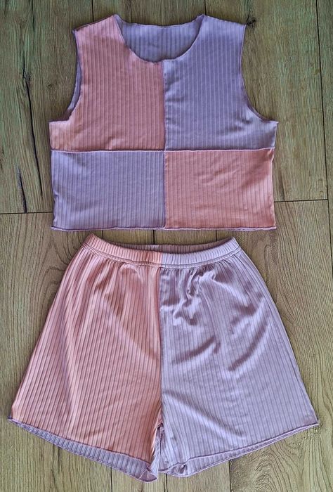 Letni komplet zestaw top + spodenki 146/152 Shein