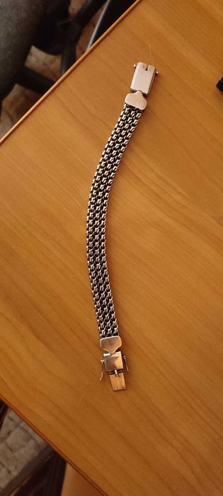 Серебрений  браслет