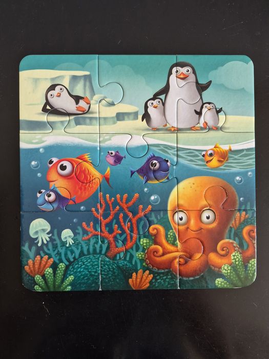 Дитячі пазли Puzzlika 3+, 3 картинки, 50 елементів