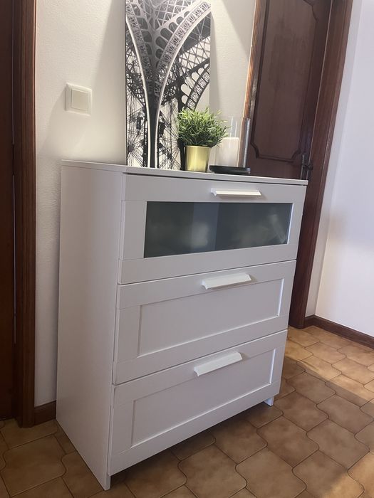 Cómoda branca  BRIMNES