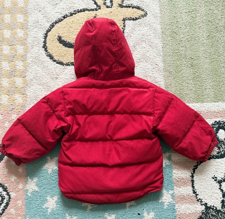 Kurtka dziecięca bardzo ciepła Ralph Lauren dwustronna