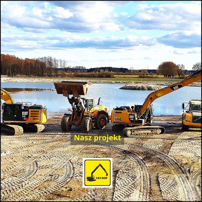 Kopanie, pogłębianie, rewitalizacja oraz odmulanie stawów