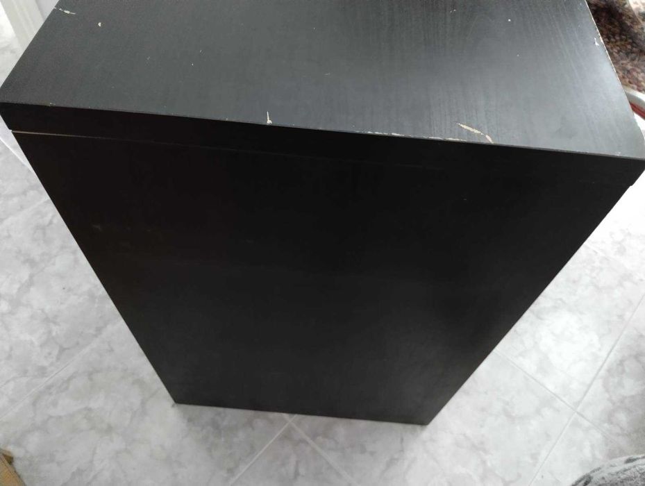 Secretária Preta Usada IKEA