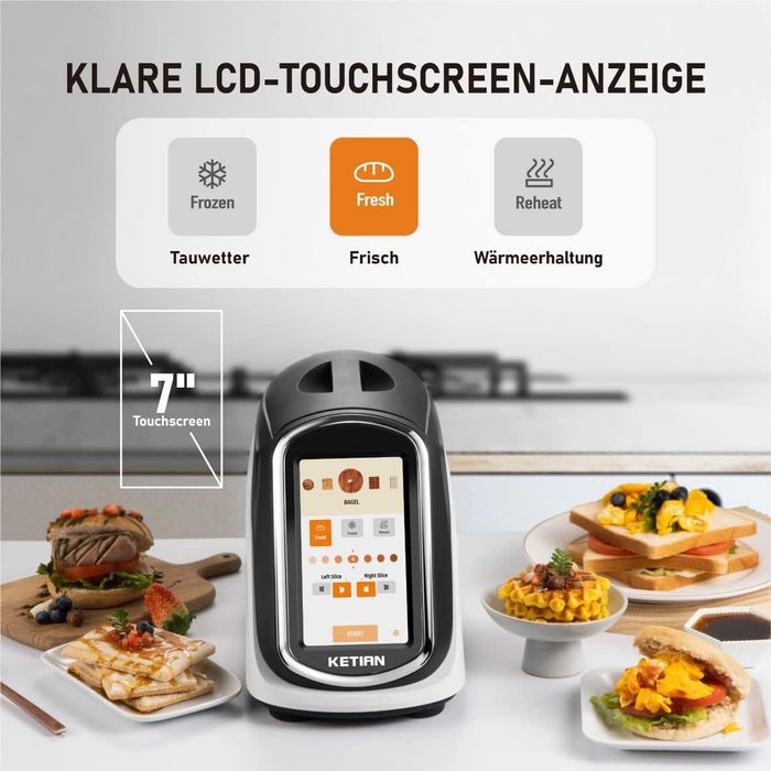 Розумний тостер - Smart Toaster KETIAN KT-03
