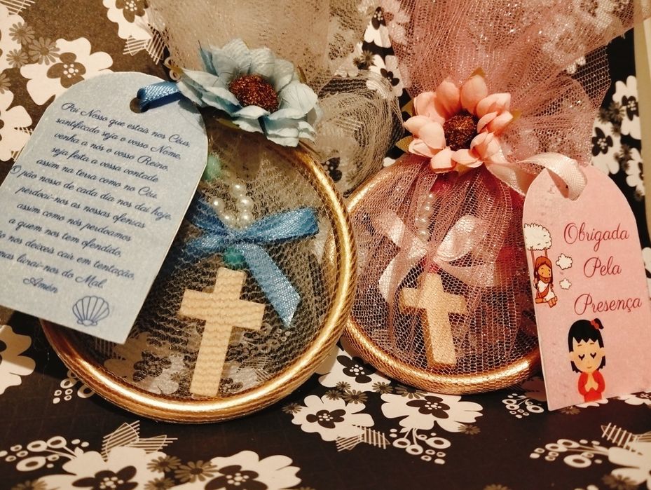 Lembranças para cerimônia religiosa ou aniversario