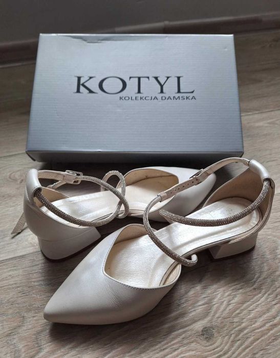 Buty ślubne Kotyl