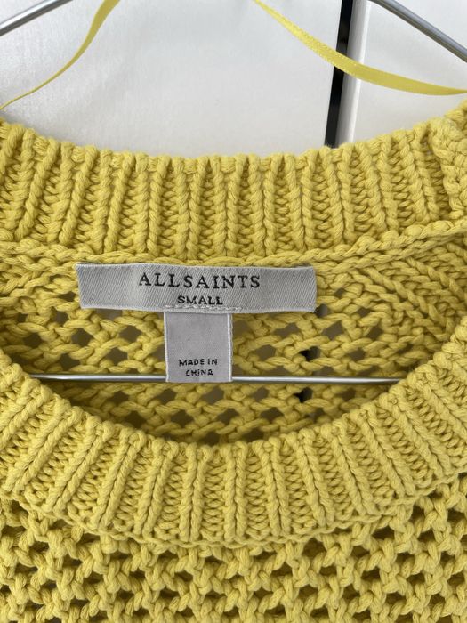 Sweterek azurowy Allsaints