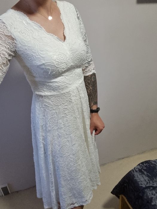 Suknia ślubna koronkowa