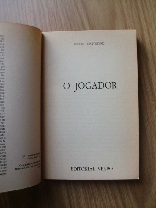 O Jogador - Dostoievski