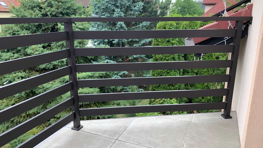 Balustrady na wymiar | Aluminium | Stal | Szkło