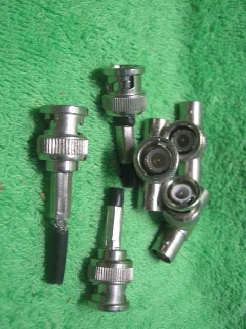 Коаксиальные кабели, разъёмы СР-50, BNC, тройники.