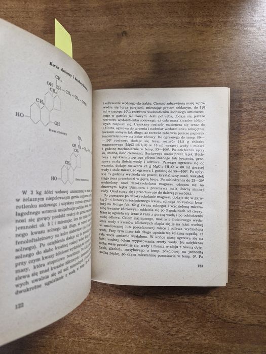 A2359. "Preparatyka organicznych środków leczniczych " B.Bobrański