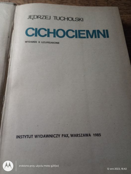 Cichociemni. Andrzej Tucholski