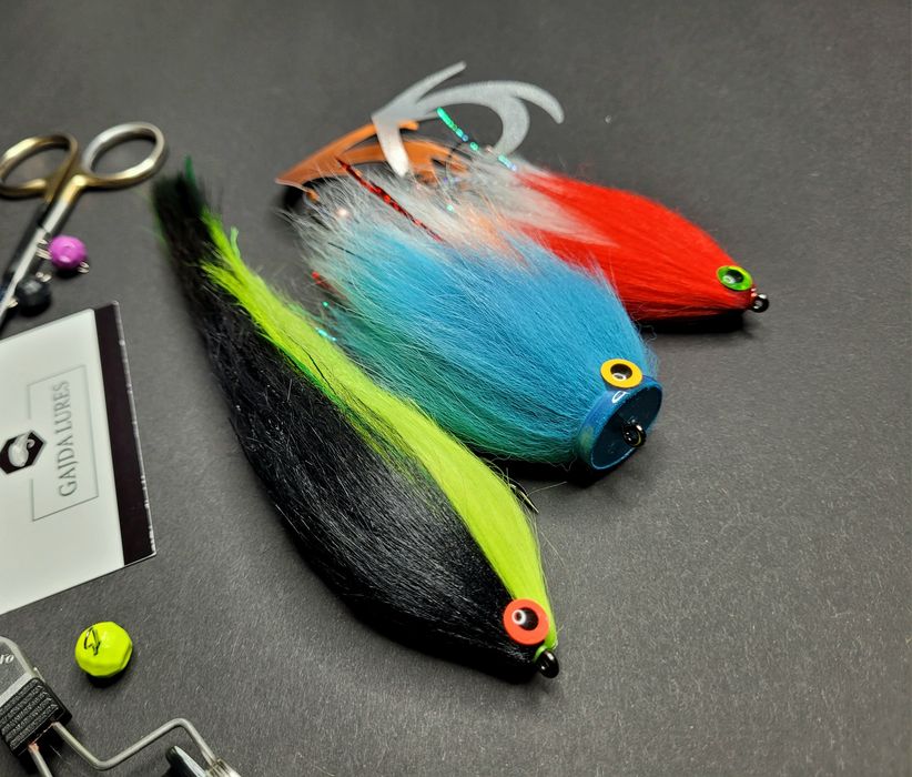Muchy szczupakowe 18-22cm / 3 szt / spinning/ jerkfly