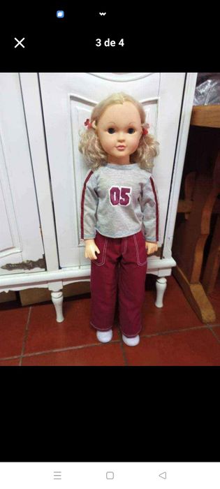 Boneca com setenta centímetros