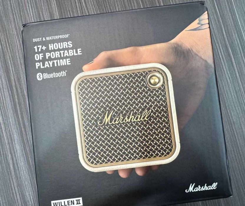 MARSHALL Willen biały głośnik bluetooth