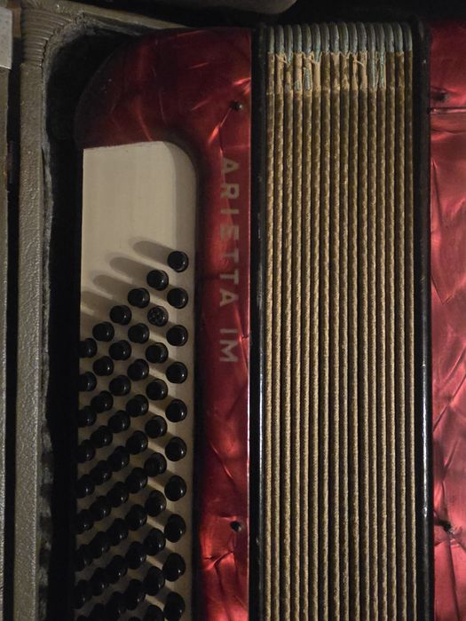 Acordeao  Hohner Arietta I M com 72 baixos.