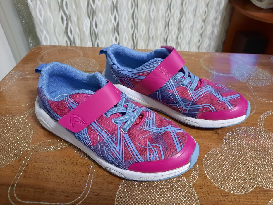 Тканевые кроссовки Clarks, стелька 19.8см