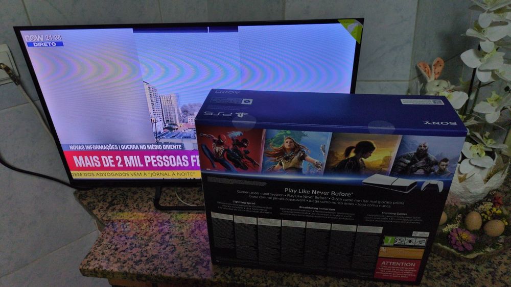NOVA e SELADA Consola PlayStation 5 (PS5) Slim 1TB (3 ANOS de GARANTIA