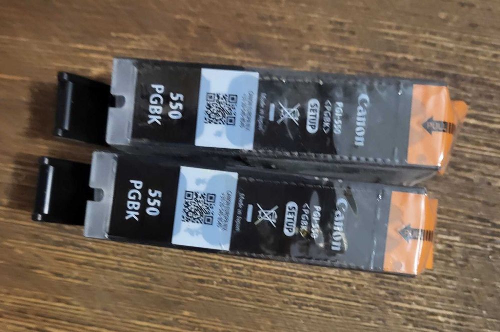 Оригинальні картриджі Canon PGI-550 (пігмент black) + CLI-551 CMYK