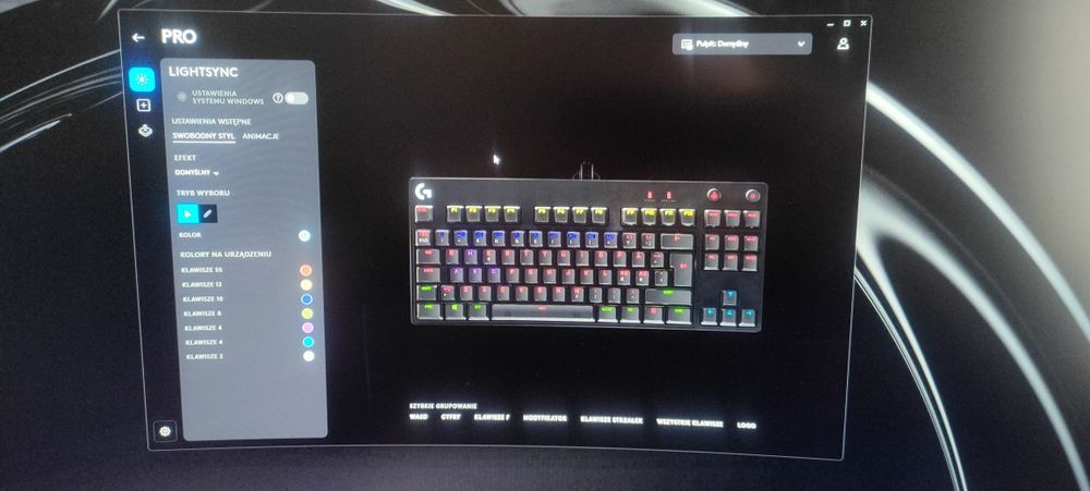 Klawiatura Logitech Pro YU0037