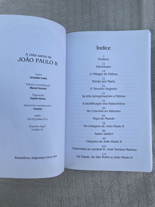 A vida santa de JOÃO PAULO II