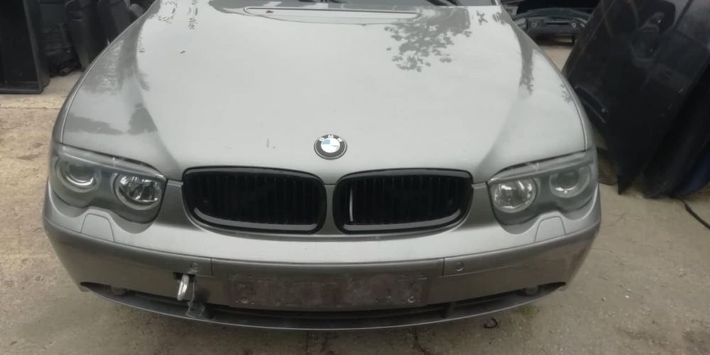 BMW E65 cala na czesci 4.4 sterlinggrau 472 maska zderzak drzwi fotele