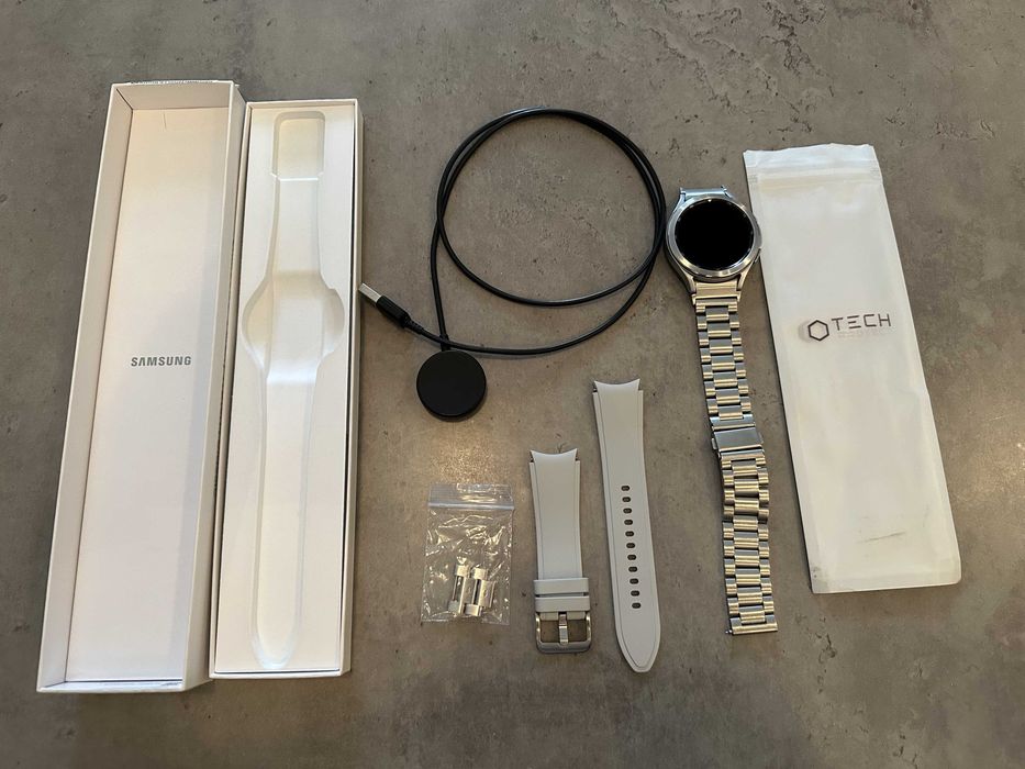 Samsung Galaxy Watch 4 Classic LTE SM-R895 + bransoleta GWARANCJA ...