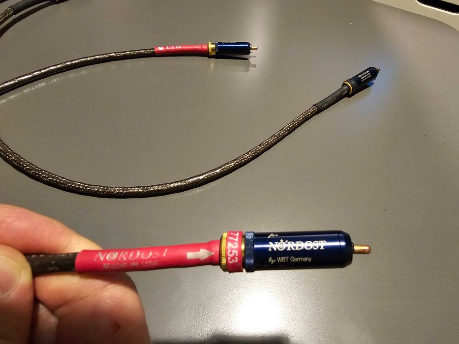 kable interkonekty RCA Nordost Tyr Ver.1 - 2 x 0,6m