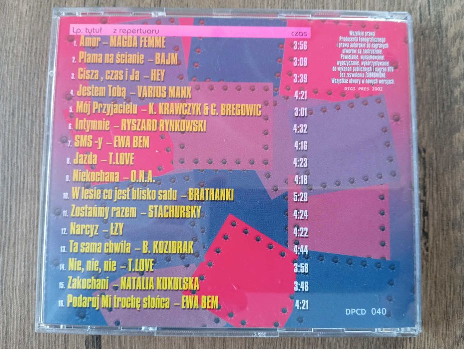 Lista polskich przebojów 16 ton