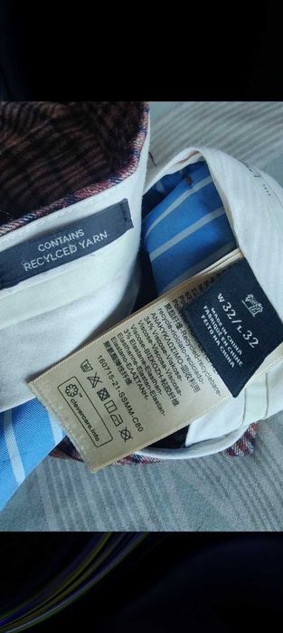 Джинсы (chino Scotch&Soda Mott Дания w32 stretch checked.