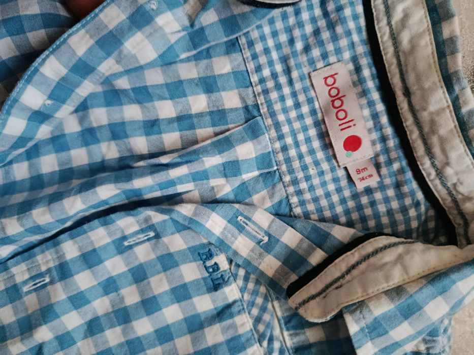 Koszule dla blizniakow kratka 74 9 m koszula elegancka