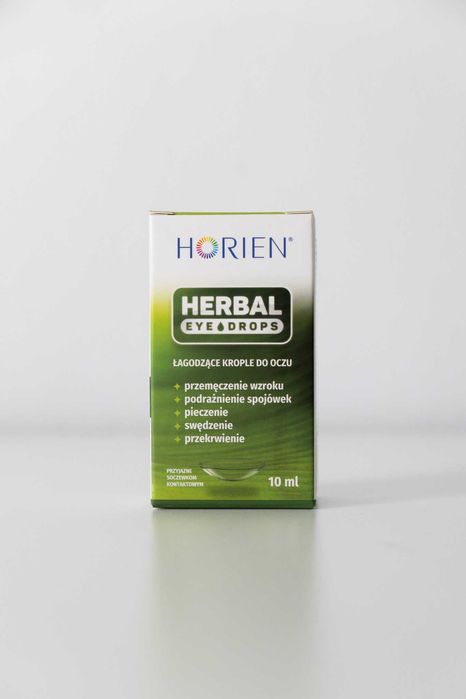 Łagodzace krople do oczu HORIEN Herbal eye drop