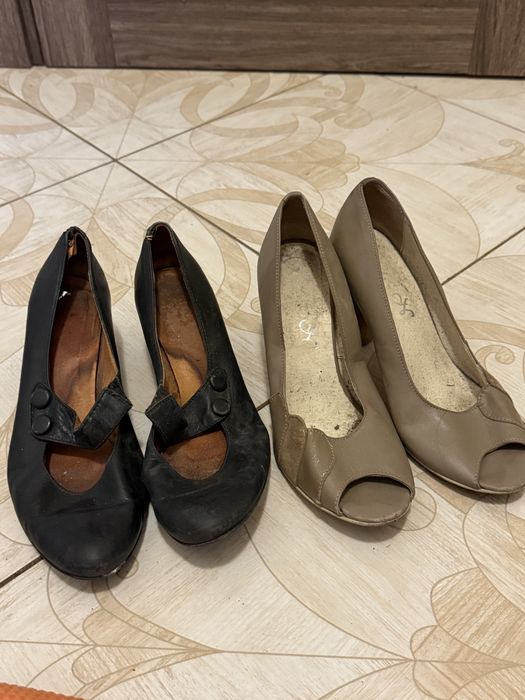 Шкіряні туфлі 38 розмір 24,5 см