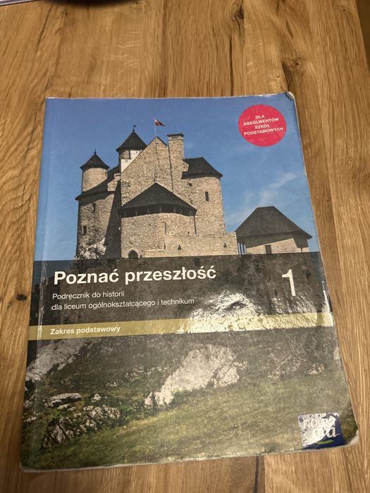 Podręcznik do historii dla liceum i technikum 1 klasa Niwa Era