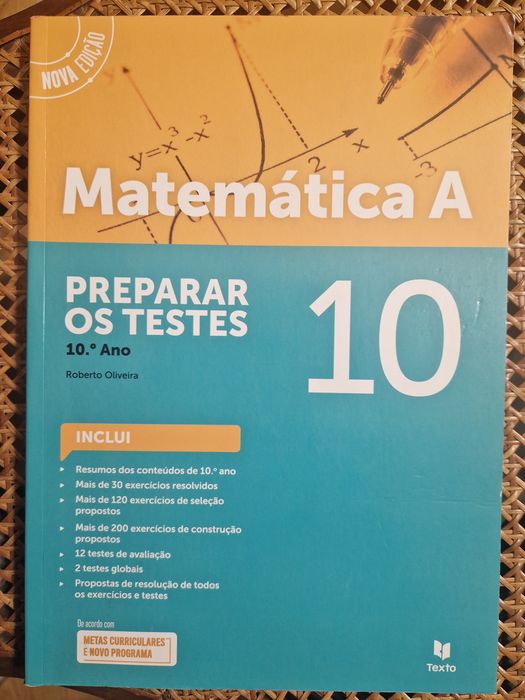 Livro de Matemática A "Preparar os testes" 10° ano