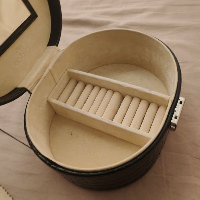 Guarda jóias com estojo de viagem