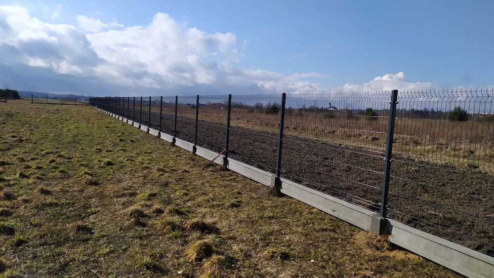 OGRODZENIE PANELOWE fi 5mm 153cm Marki Wiśniowski Podmurówka 93zł/mb